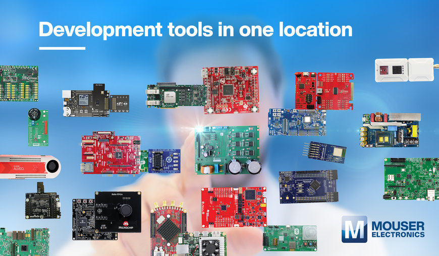 Lancez votre conception de produits avec les ressources de Mouser pour les kits de développement et les outils d’ingénierie